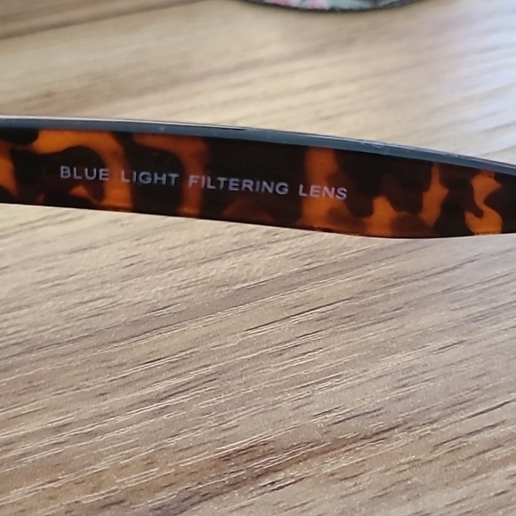 SPEXX Blue Light filtering eyeglasses tortoise shell Oversized frame NWT - Picture 3 of 6